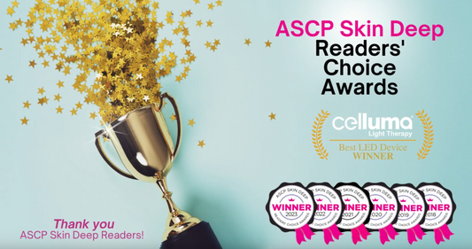 Celluma Light Therapy wurde von den Lesern von  ASCP Skin Deep zum besten LED-Gerät gewählt